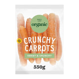 Marks & Spencer Organic Carrots 550g bag, imported from the UK