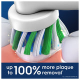 Oral-B Pro Cross Action toothbrush heads white 4 pack (British brand)