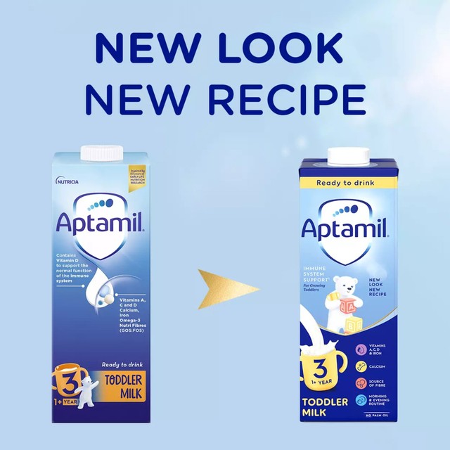 Aptamil 3 Toddler Milk Formula 1L - British product