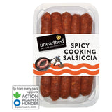 Unearthed spicy pork sausage with Calabrian chillies 250g (British brand)