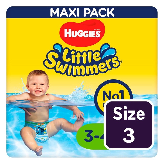 Huggies Little Swimmers swim nappies size 3-4, UK version