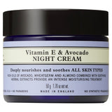 Neal's Yard Night Cream Vitamin E Avocado 50g, imported from the UK