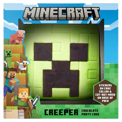 Finsbury Food Group Minecraft Celebration Cake Chocolate Flavour 1096g