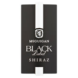 McGuigan Black Label Shiraz 187ml wine bottle, imported from the UK