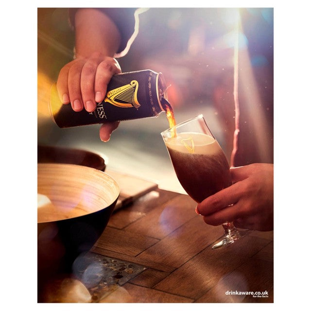 Guinness Draught Stout Beer 4 x 440ml cans, UK version