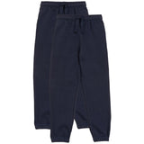 M&S kids' cotton-rich joggers navy 3-4 years, imported from the UK