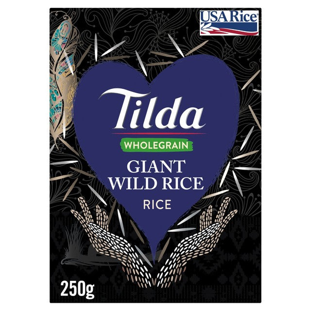 Tilda Giant Wild Rice 250g (British brand)