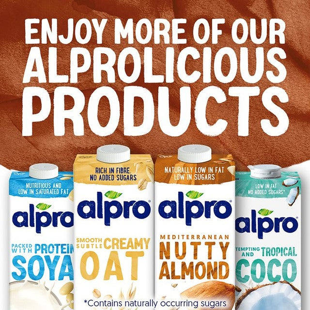 Alpro Chocolate Soya Drink 1L - British product