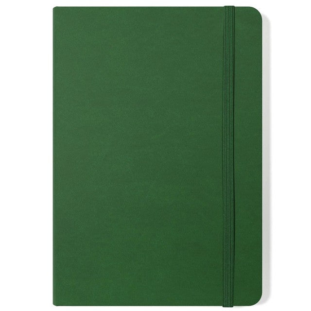 Sinclairs Silvine A4 Executive Soft Feel Notebook Green (British brand)
