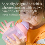 Tommee Tippee trainer straw cup baby drinking 2 pack (British brand)