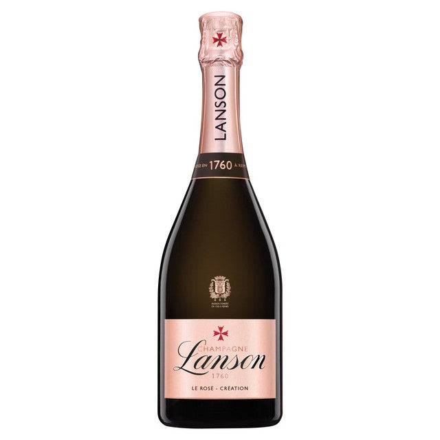 Lanson champagne Le Rose Creation 75cl - British product