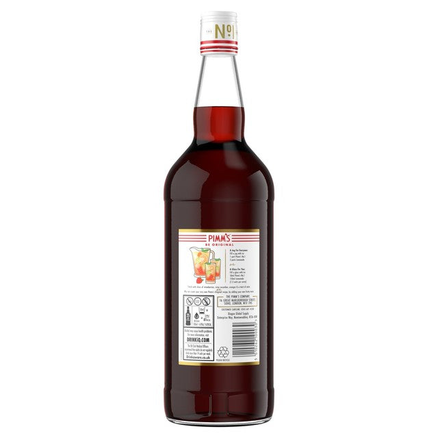 Pimms No.1 Cup gin-based spirit 1L, imported from the UK
