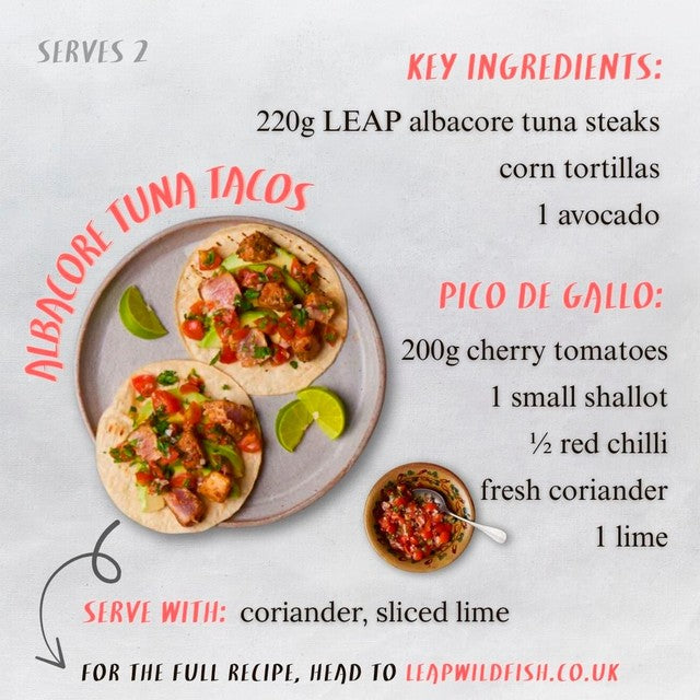 LEAP Albacore Tuna Steaks 220g, UK version