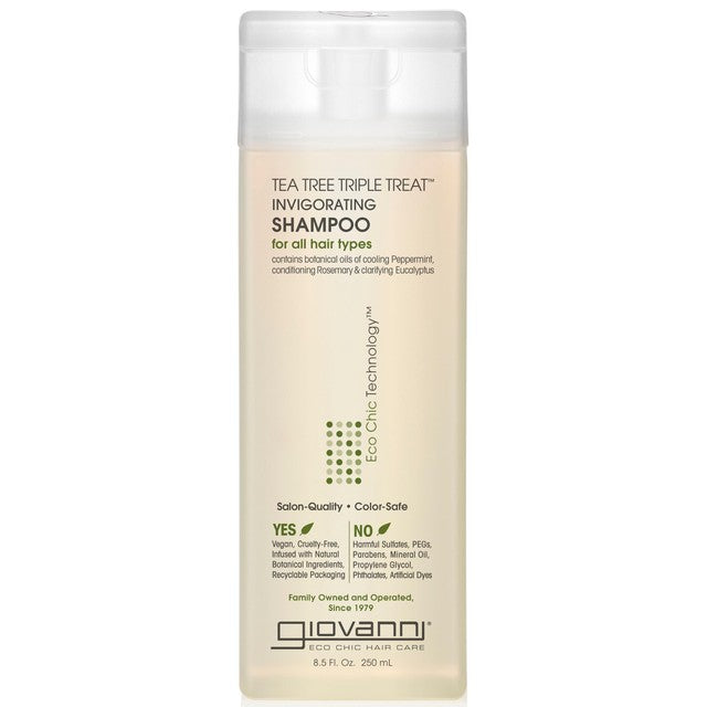 Giovanni TeaTree Invigorating Shampoo 250ml, UK version