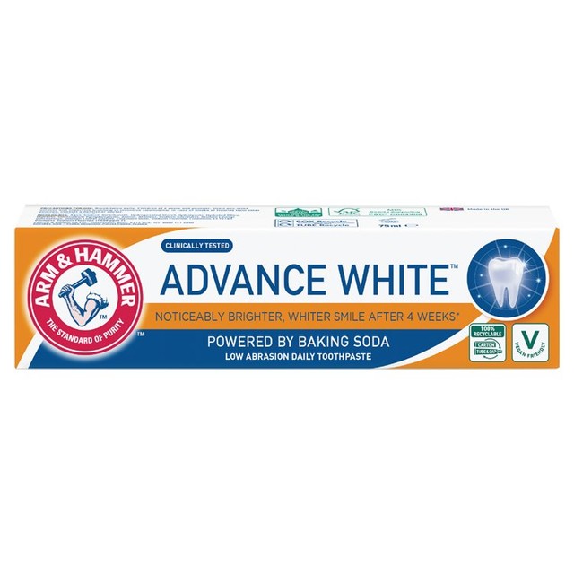 Arm & Hammer advanced whitening toothpaste 75ml - British product
