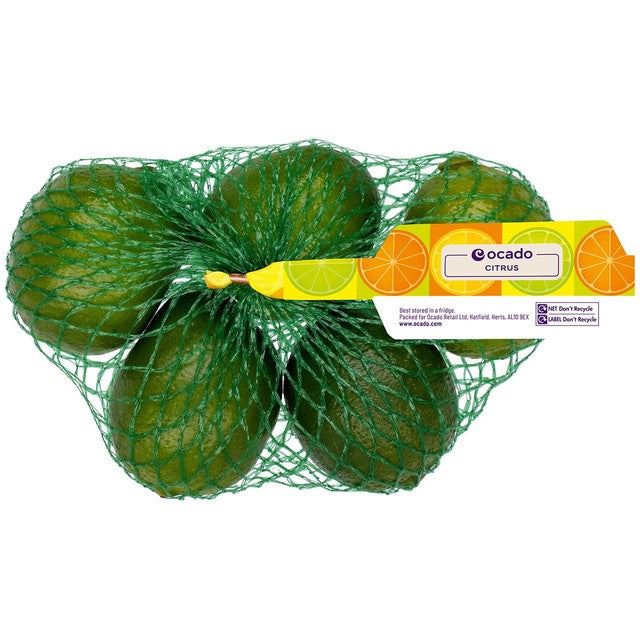 Ocado limes 5 per pack, imported from the UK