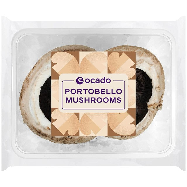 Ocado Portobello Mushrooms, imported from the UK