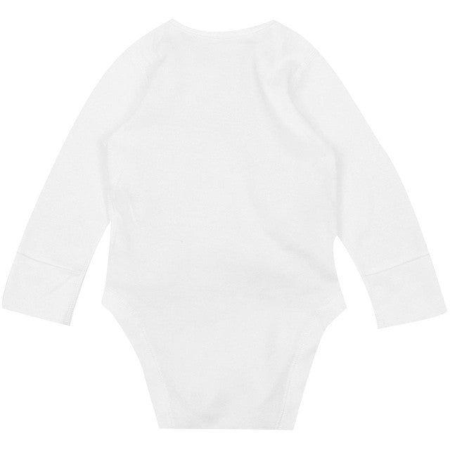 M&S Baby Pure long sleeve bodysuits white imported from the UK