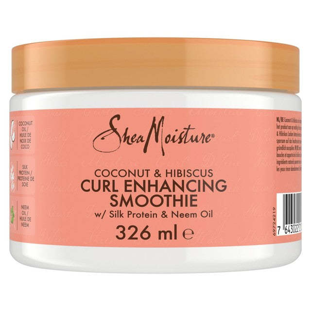 Shea Moisture Coconut & Hibiscus Curl Enhancing Smoothie 326ml (British brand)