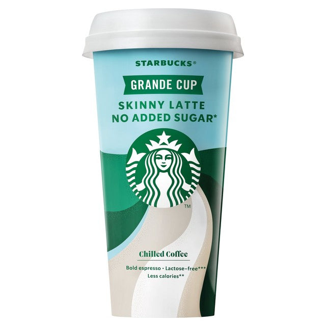 Starbucks Skinny Latte iced coffee 330ml (British brand)