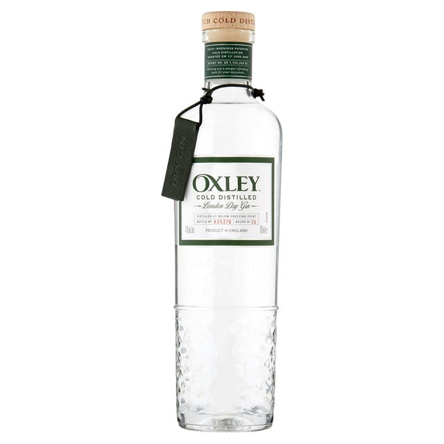 Oxley London Dry Gin 70cl, imported from the UK