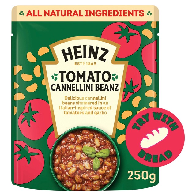 Heinz canned beans Italian-Style 250g, UK version