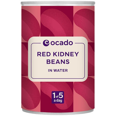 Ocado Red Kidney Beans in Water Canned Beans 400g