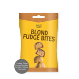 M&S blond fudge bites 128g, imported from the UK