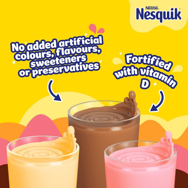 Nesquik Banana Milkshake Powder 500g, imported from the UK