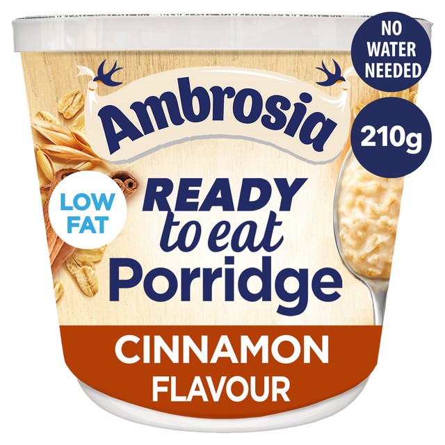 Ambrosia Cinnamon Porridge Pot 210g - British product