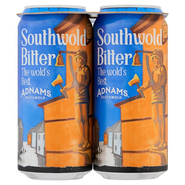 Adnams Southwold Bitter English bitter 4 x 440ml - British product