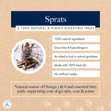 Hollings Sprats dog treats 500g, UK version