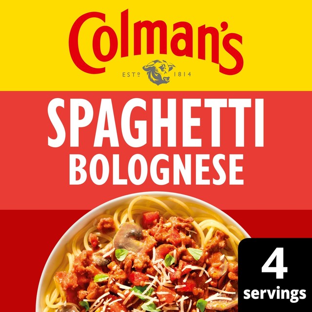 Colman's Spaghetti Bolognese recipe mix 44g - British product