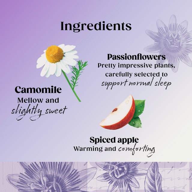 Twinings herbal tea spiced apple and camomile 20 tea bags per pack (British brand)
