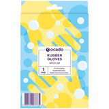 Ocado household rubber gloves medium, imported from the UK