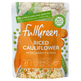 FullGreen Riced Cauliflower Carrots Peas 200g - British product