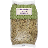 Ocado green lentils 500g, imported from the UK