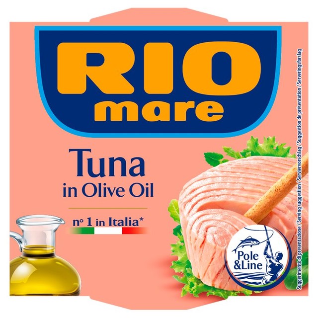 Rio Mare canned tuna in olive oil 160g, imported from the UK