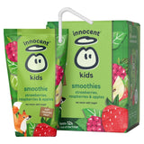 Innocent Kids Strawberry Raspberry Apple Smoothies 4 x 150ml - British product