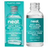 Neat Anti-Bac Bathroom Cleaner Sage & Mint 30ml, imported from the UK