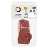 Ocado organic beef rump steak 225g - British product