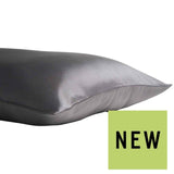 M&S silk pillowcase charcoal, imported from the UK