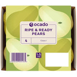 Ocado Ripe Pears pack of 4, imported from the UK