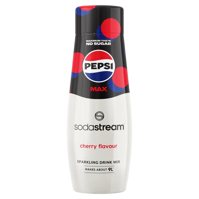 SodaStream Pepsi Max Cherry Syrup 440ml (British brand)