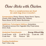 Lily's Kitchen chew sticks with chicken 120g, UK version