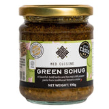 Med Cuisine Green Schug spicy paste 190g, UK version