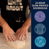 White Rabbit gluten-free sourdough vegana pizza 440g (British brand)