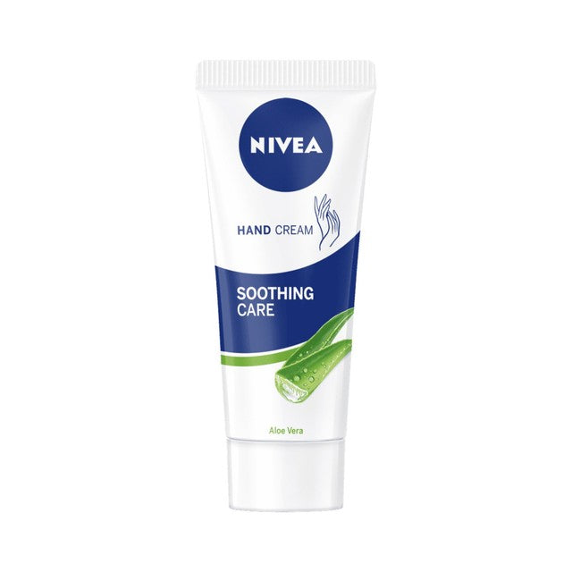 NIVEA Soothing Care Aloe Vera Hand Cream 75ml, imported from the UK
