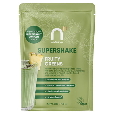 Naturya SuperShake Fruity Greens Måltidspulver 275g