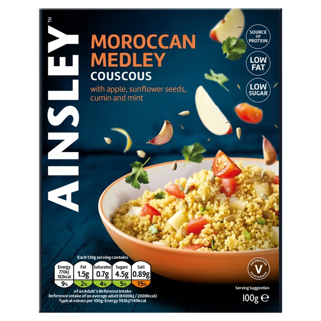Ainsley Harriott Moroccan Medley Cous Cous 100g - British product